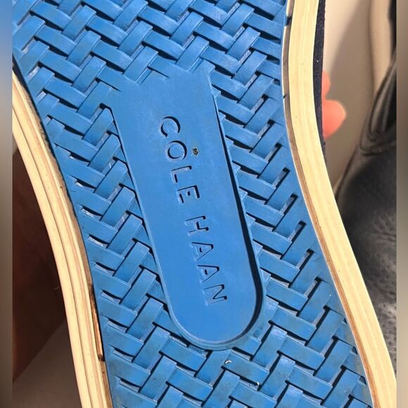 Cole Haan Men's Grand Os. Blue Casual Slip On Shoes 11.5 - Picture 10 of 11
